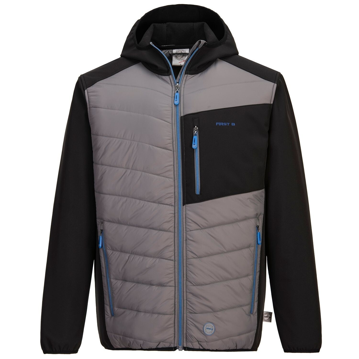 

Куртка First B Hybrid Jacke, антра/черный
