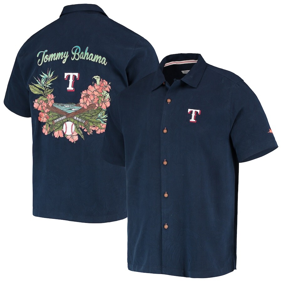 

Рубашка Tommy Bahama Texas Rangers, нави