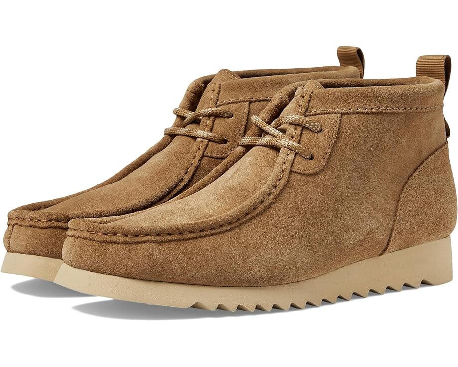

Ботинки Clarks Wallabee 2 Future, цвет Dark Sand Suede