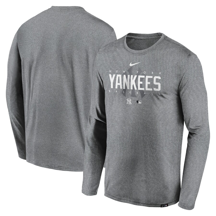

Футболка с длинным рукавом Nike New York Yankees, серый