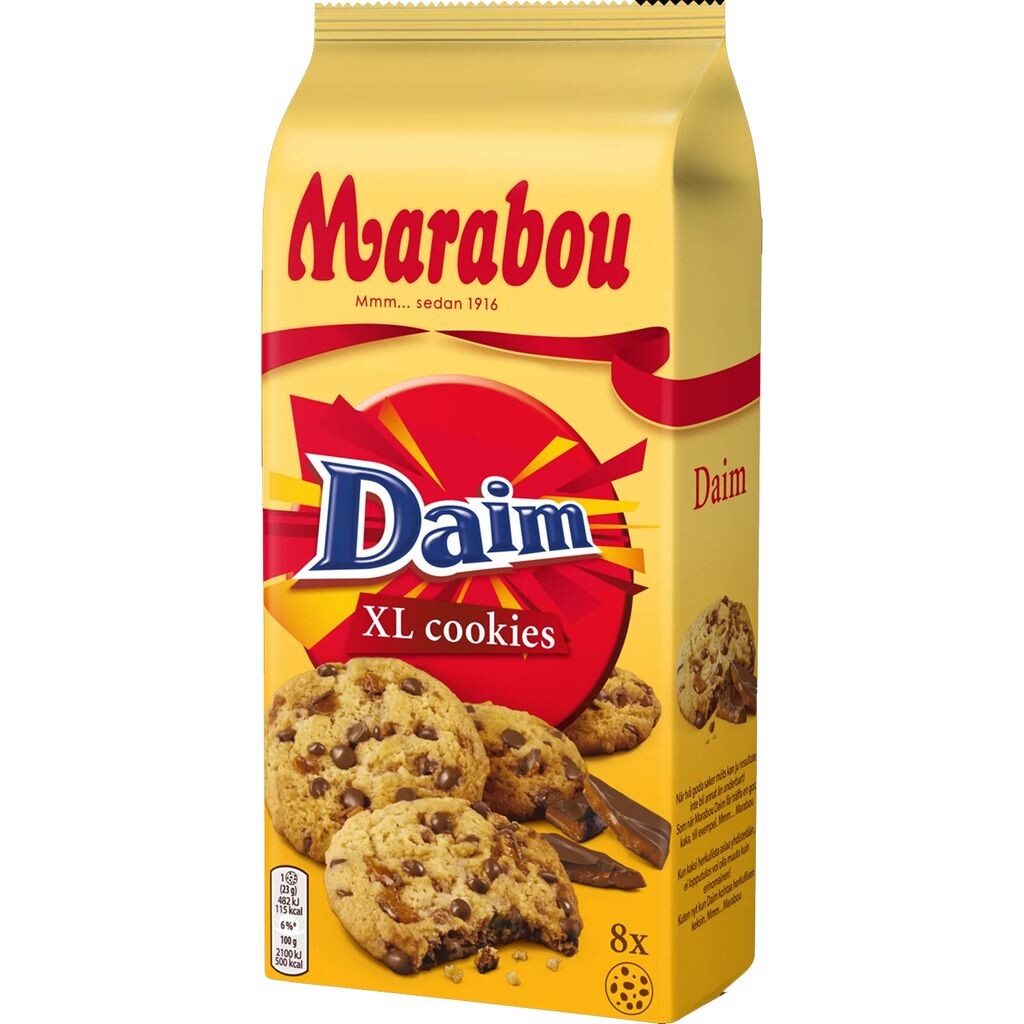 

Печенье Marabou Daim XL 8 штук 184г Genuport Trade Gmbh
