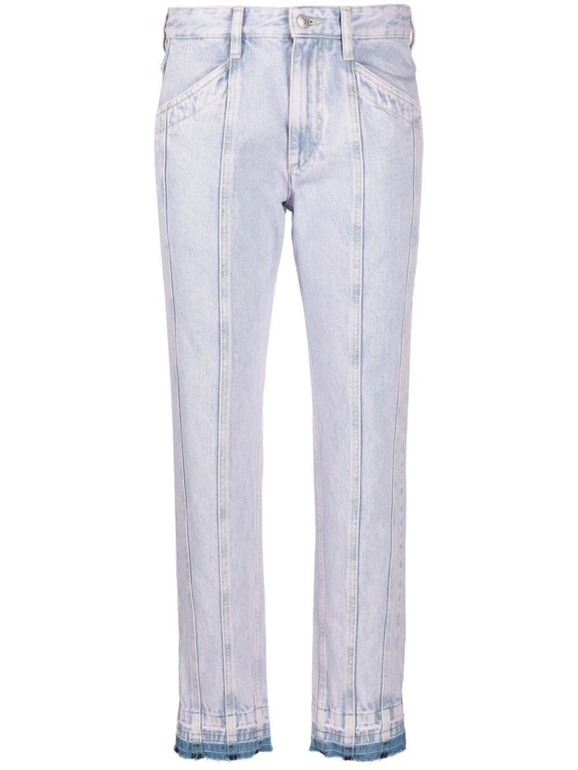 

Marant Étoile узкие джинсы с заниженной талией, фиолетовый