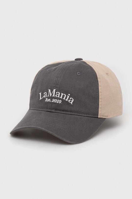 

Бейсболка из хлопка La Mania, серый