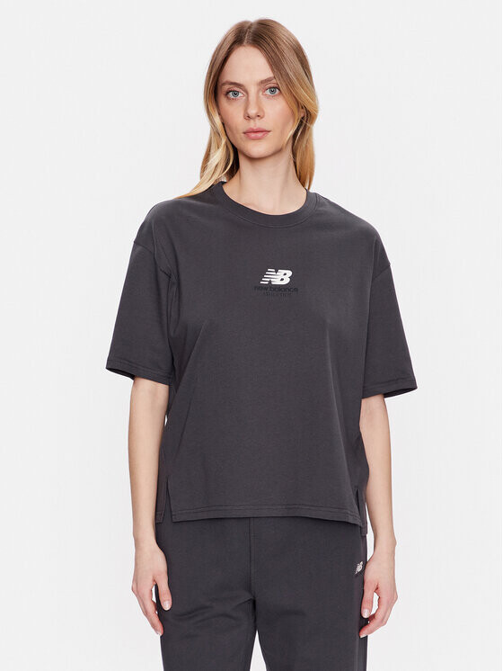

Футболка оверсайз New Balance, серый