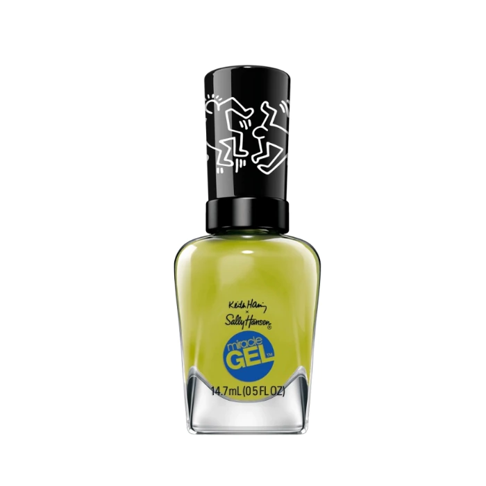 

Лак для ногтей Miracle Gel x Keith Haring Esmalte de Uñas Sally Hansen, 920 Go Figures