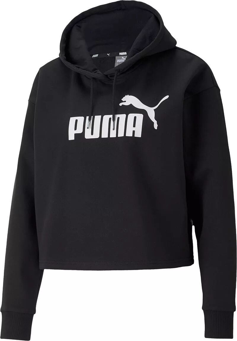 Женская укороченная толстовка с логотипом Puma Essentials