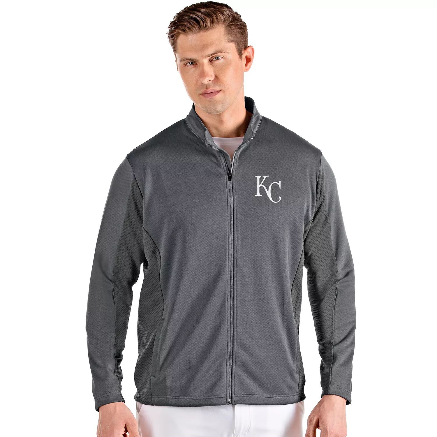 

Мужская куртка Kansas City Royals на молнии во всю длину