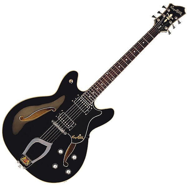 

Электрогитара Hagstrom Viking Electric Guitar, Black Gloss