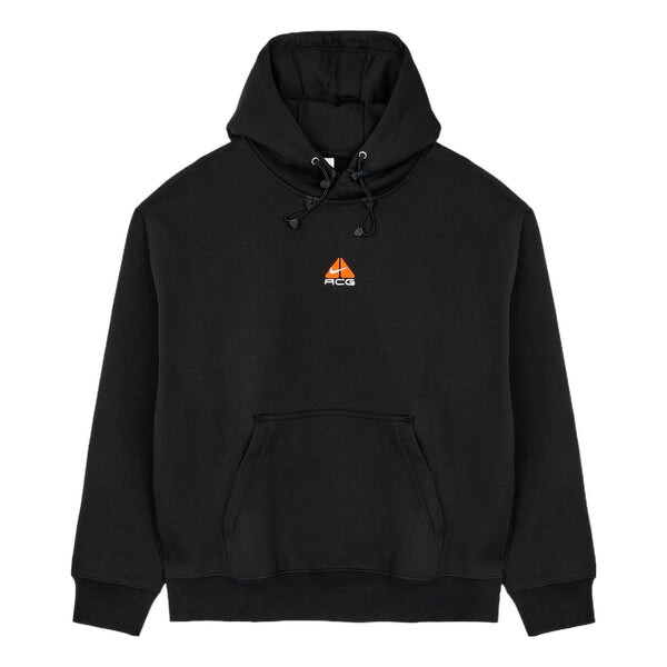 

Толстовка Men's Nike ACG Solid Color Logo Printing Casual Black, мультиколор