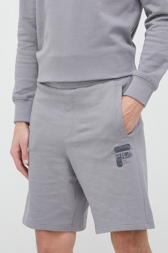 

Шорты из хлопка Fila, серый