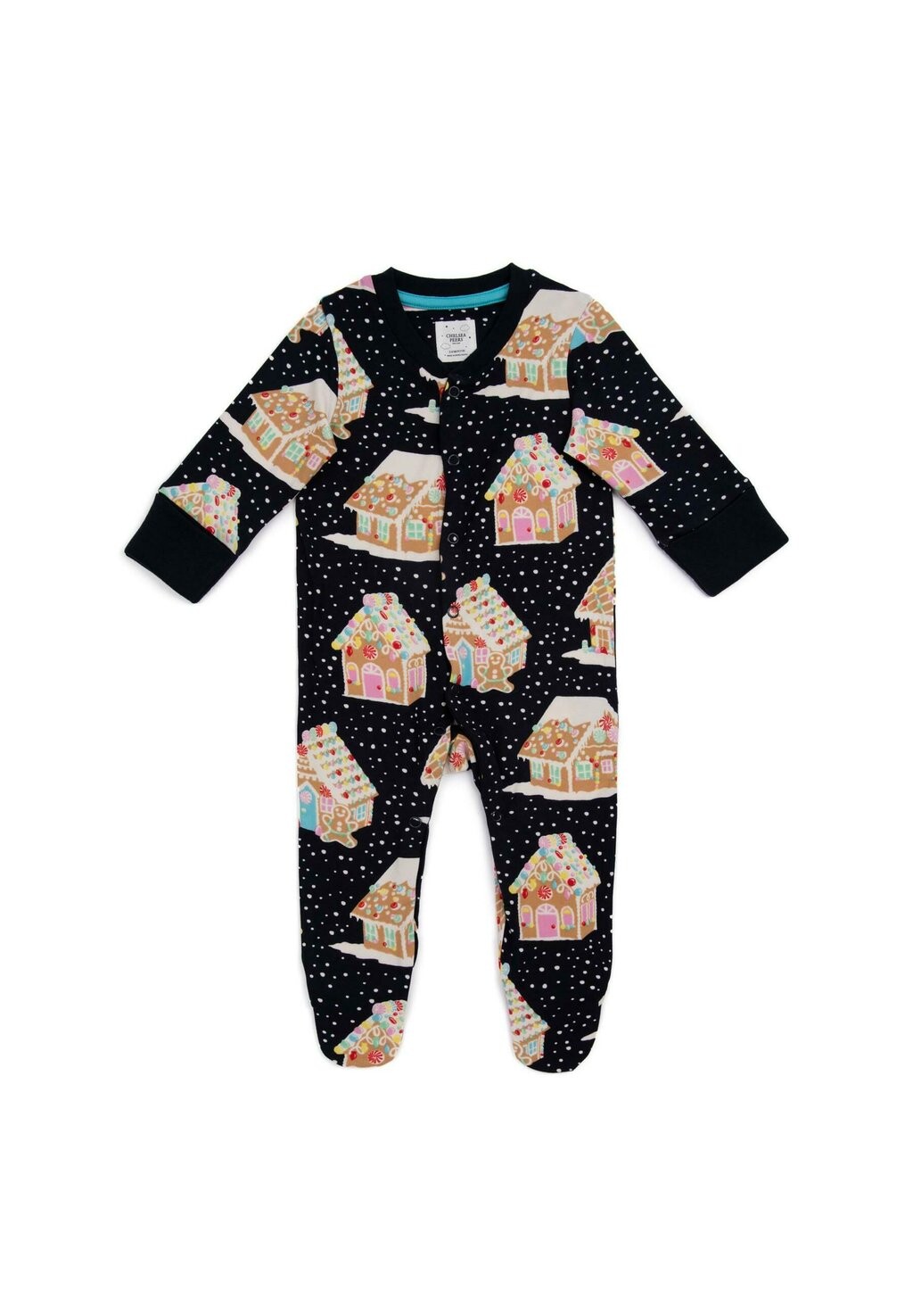 

Комбинезон GINGERBREAD HOUSES PRINT Chelsea Peers, цвет navy