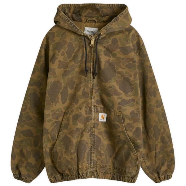 

Активная куртка Duck Camo Carhartt Wip, зеленый