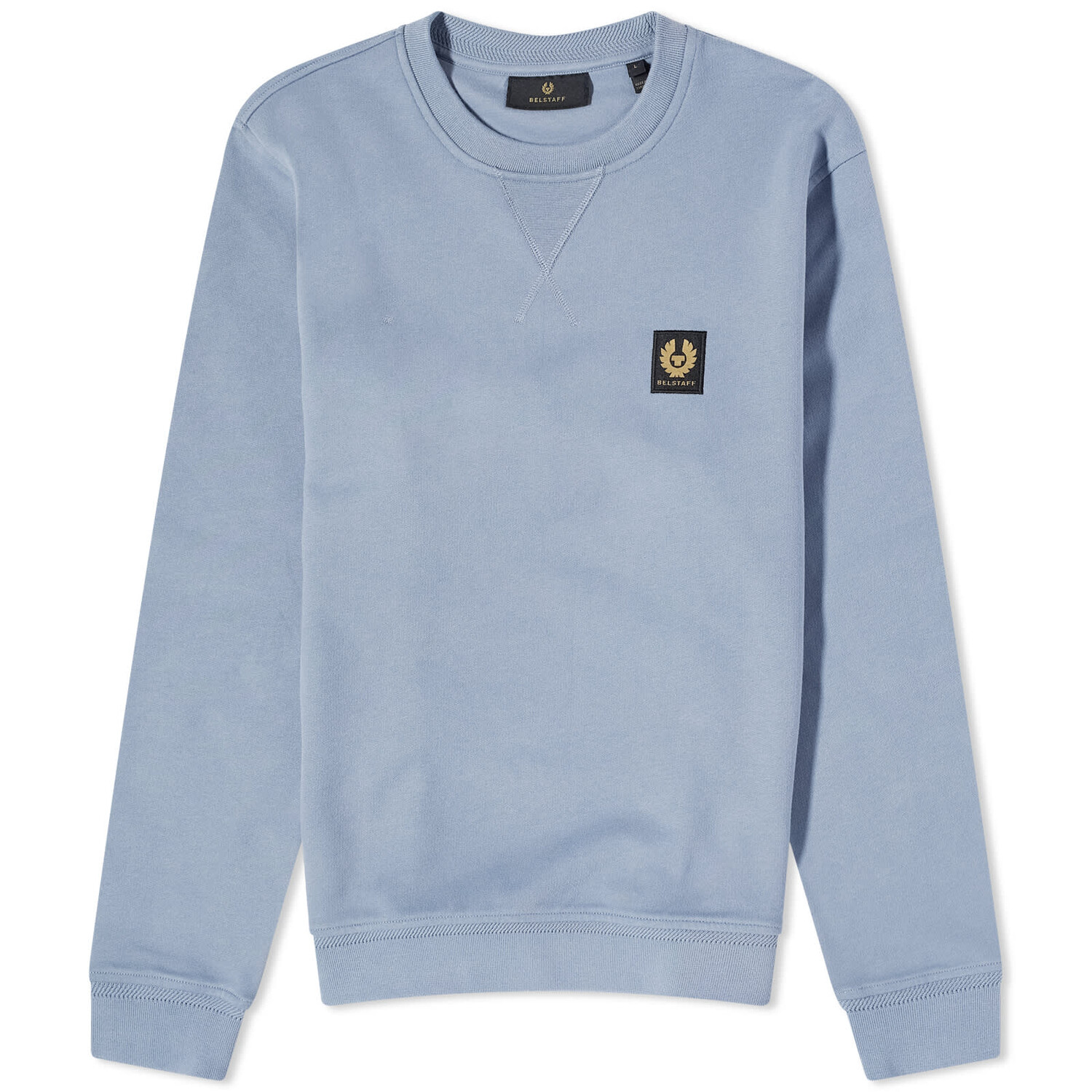 

Свитшот Belstaff Patch, цвет Blue Flint