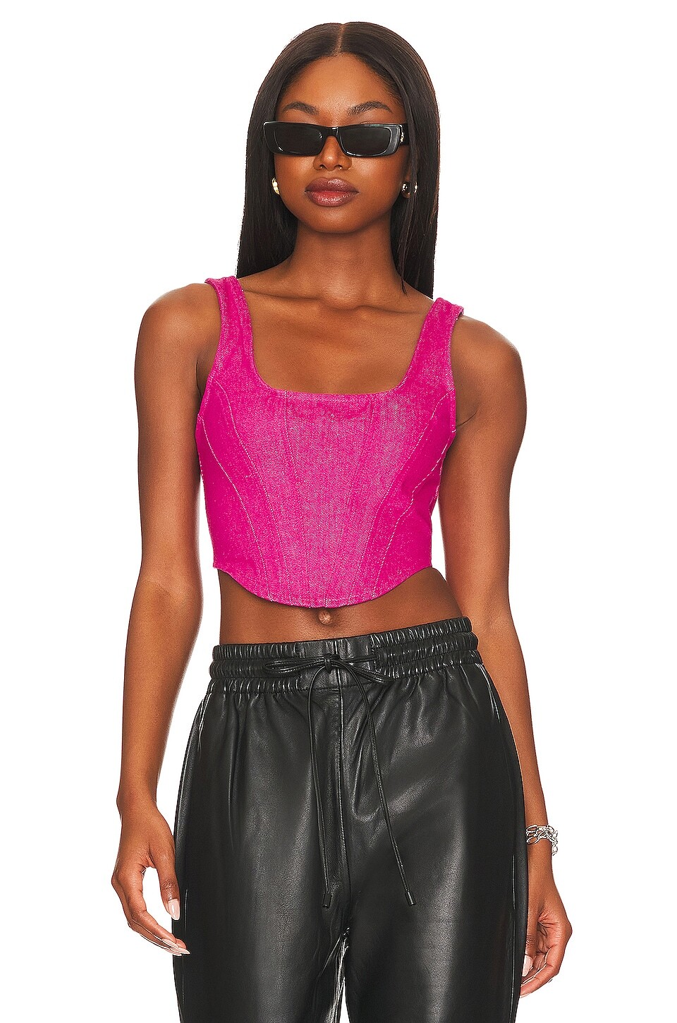 

Топ superdown Mika Corset, цвет Hot Pink