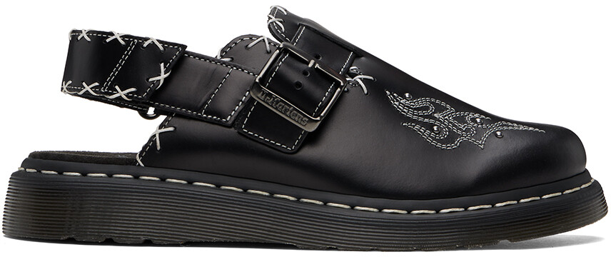 

Черные мюли с ремешком на пятке Jorge II Gothic Americana Dr. Martens