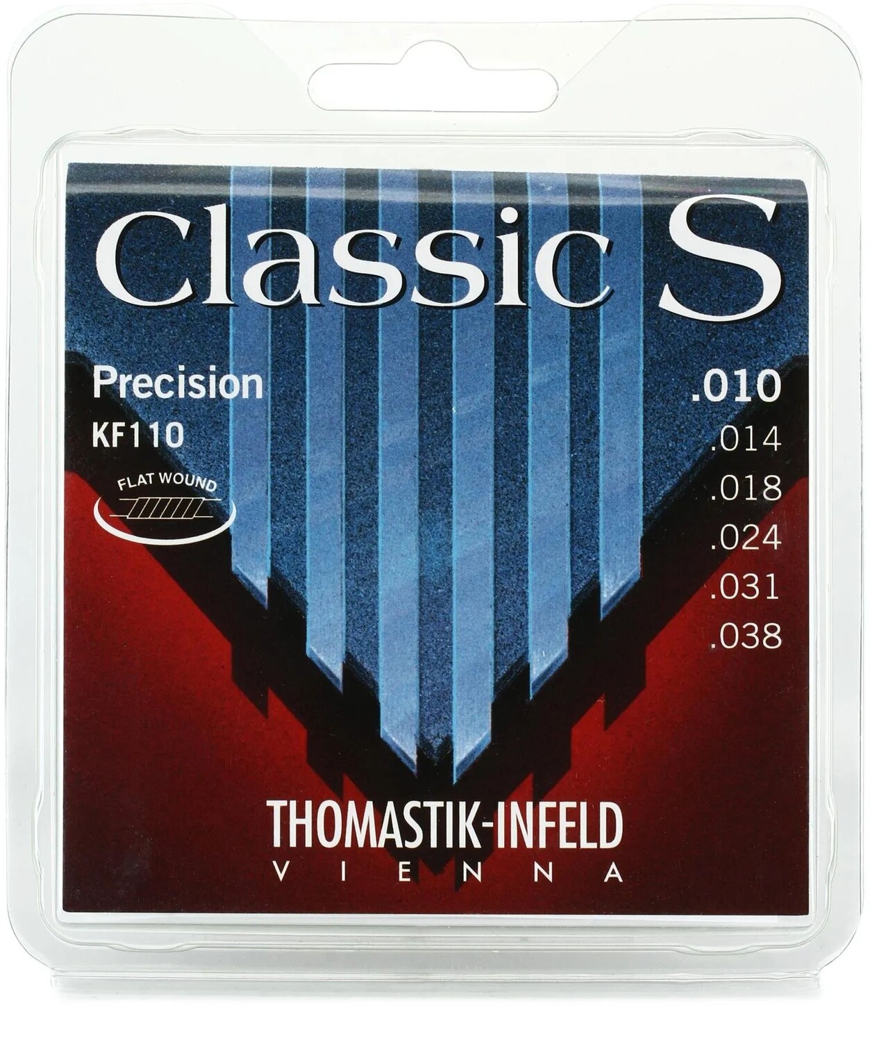 

Акустические струны Thomastik-Infeld Classic S Rope Core с плоской намоткой - серебро/никель .010-.038