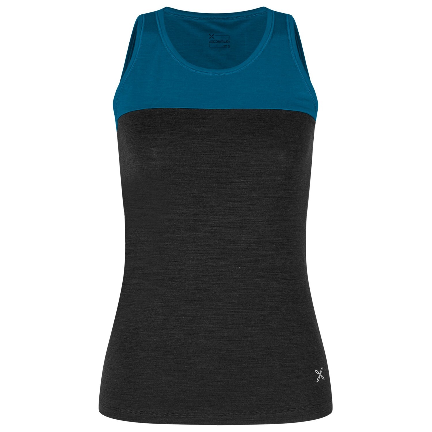 

Рубашка из мериноса Montura Women's Merino Air Canotta, цвет Nero/Deep Blue