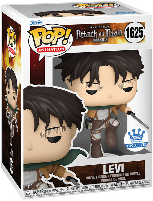 

Funko POP Attack on Titan 1625 Levi Special Edition Funko POP!