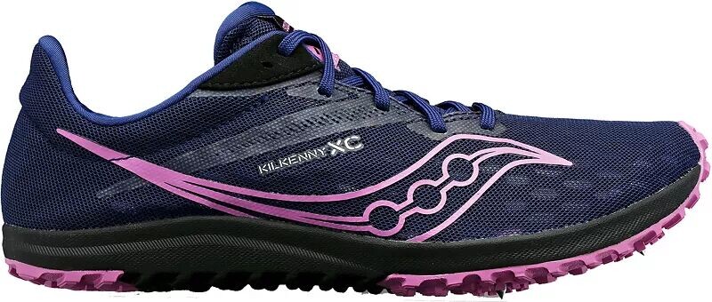 

Женские кроссовки Saucony Kilkenny XC 9 Spike для беговых лыж, синий/фиолетовый