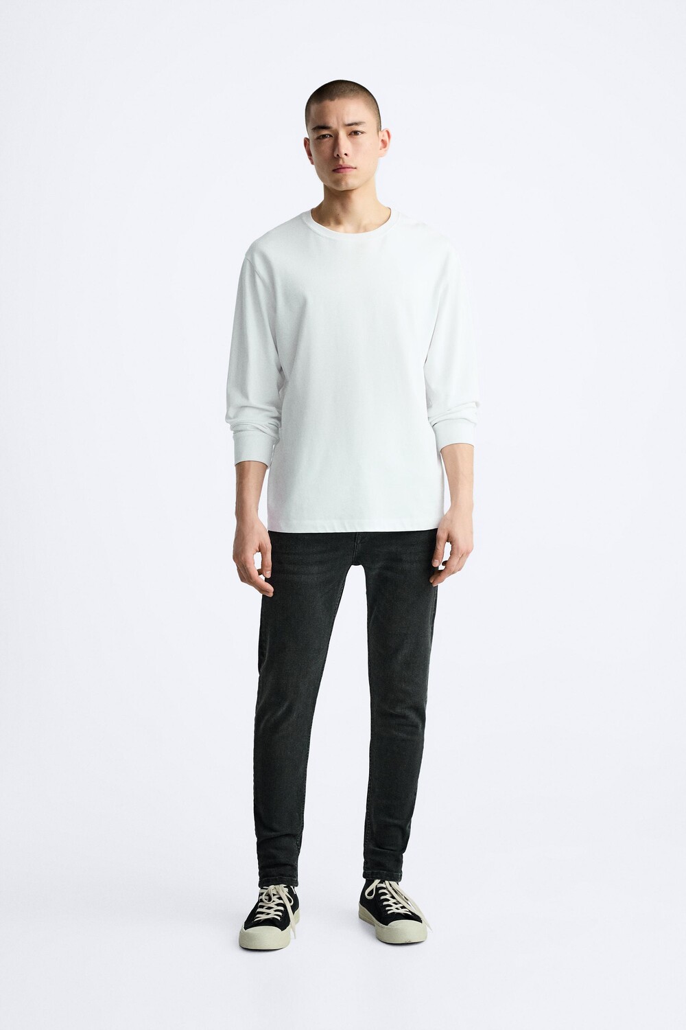 

Джинсы скинни ZARA, древесный уголь