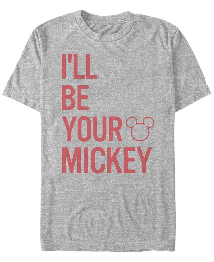 Мужская футболка Your Mickey с коротким рукавом Fifth Sun, серый