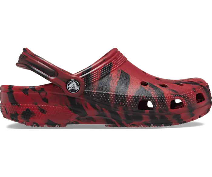 

Классические мраморные сабо Crocs мужские, цвет Pepper / Black
