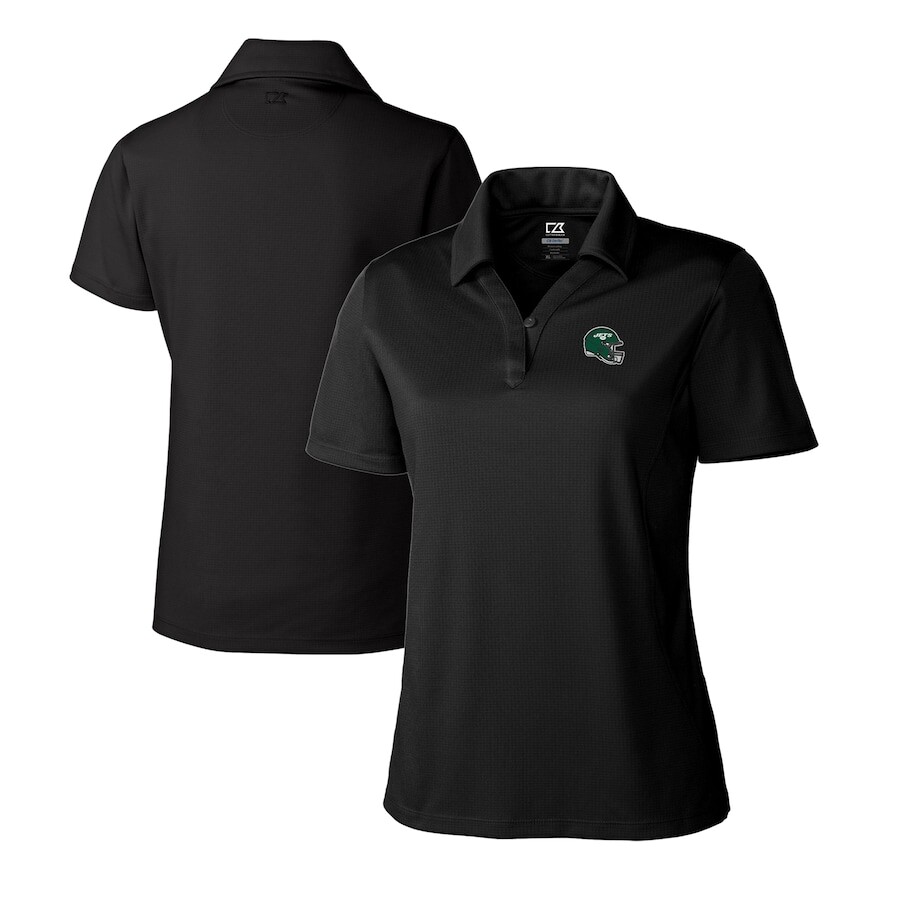 

Поло с длинным рукавом Cutter & Buck New York Jets, черный