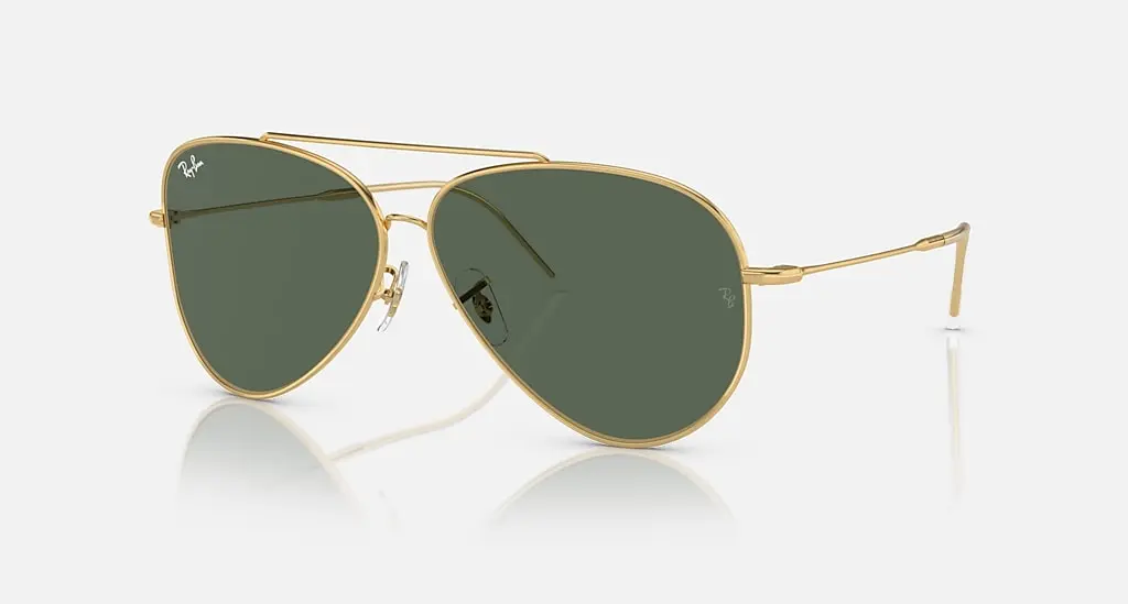 

Солнцезащитные очки Ray-Ban AVIATOR REVERSE, зеленый