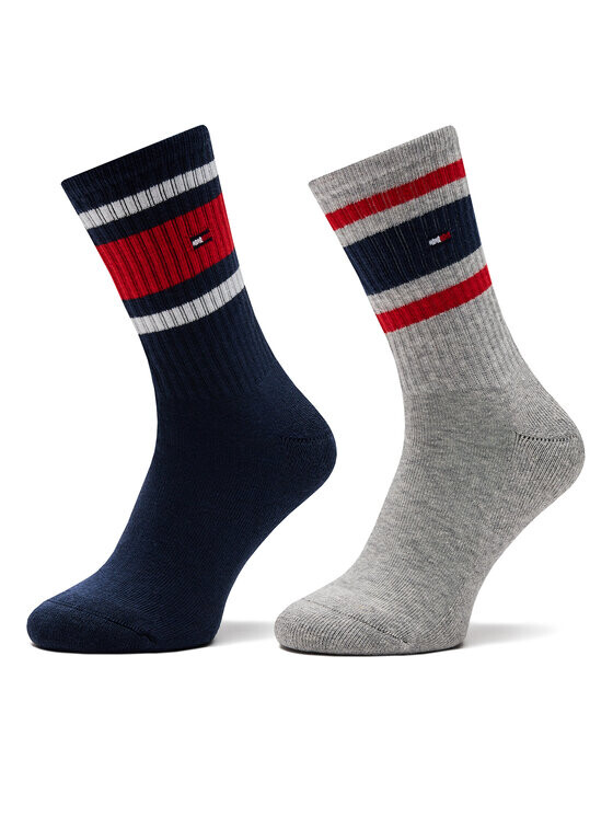 

Комплект из 2-х высоких детских носков Tommy Hilfiger, синий