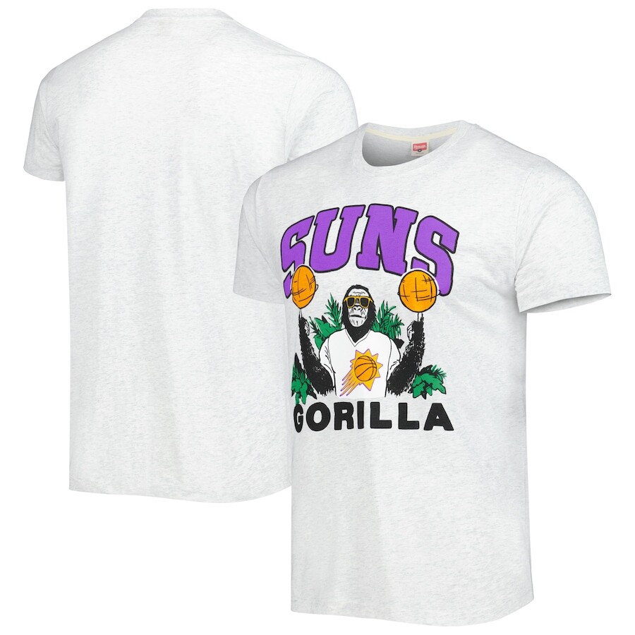 

Футболка с коротким рукавом Homage Phoenix Suns, пепельный