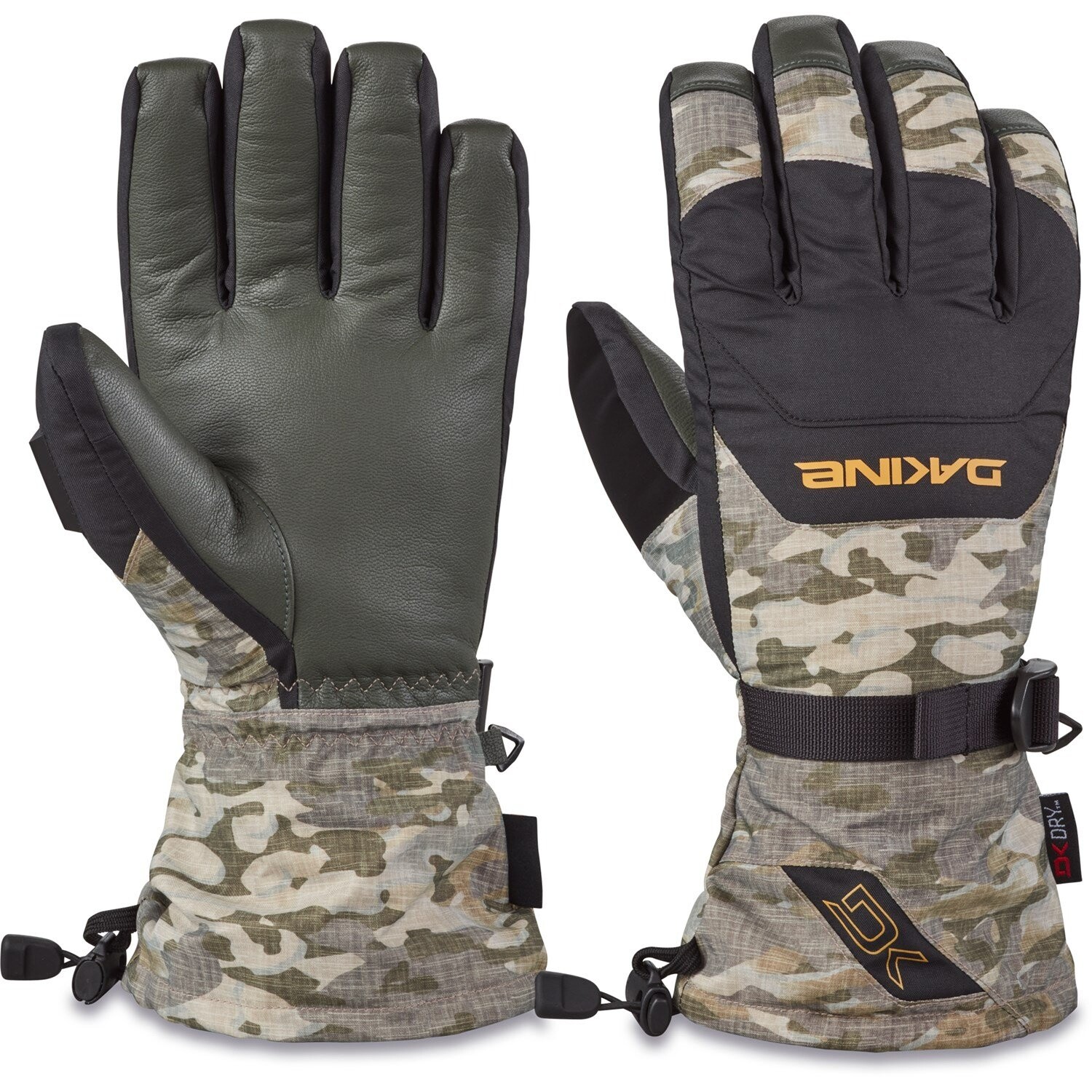 

Перчатки Dakine Leather Scout, цвет Vintage Camo