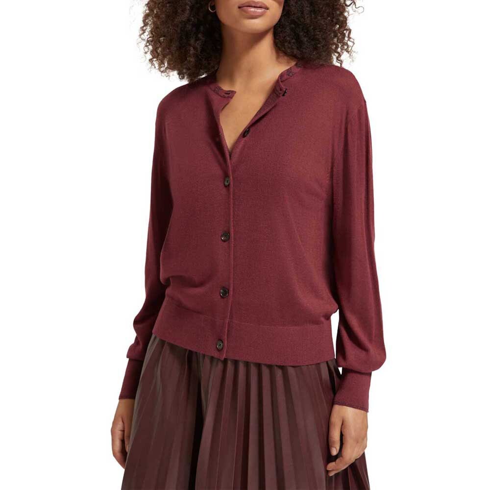 

Кардиган Scotch & Soda Jacquard Trim, фиолетовый