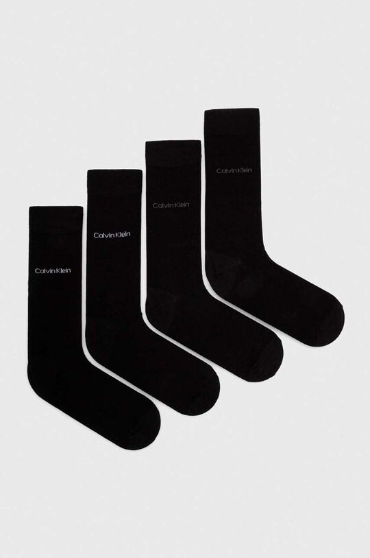 

Носки , 4 пары Calvin Klein, черный