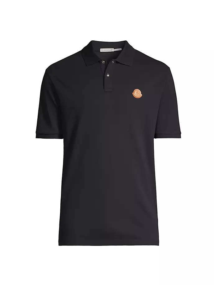 

Moncler Мужская рубашка поло с короткими рукавами Moncler, синий