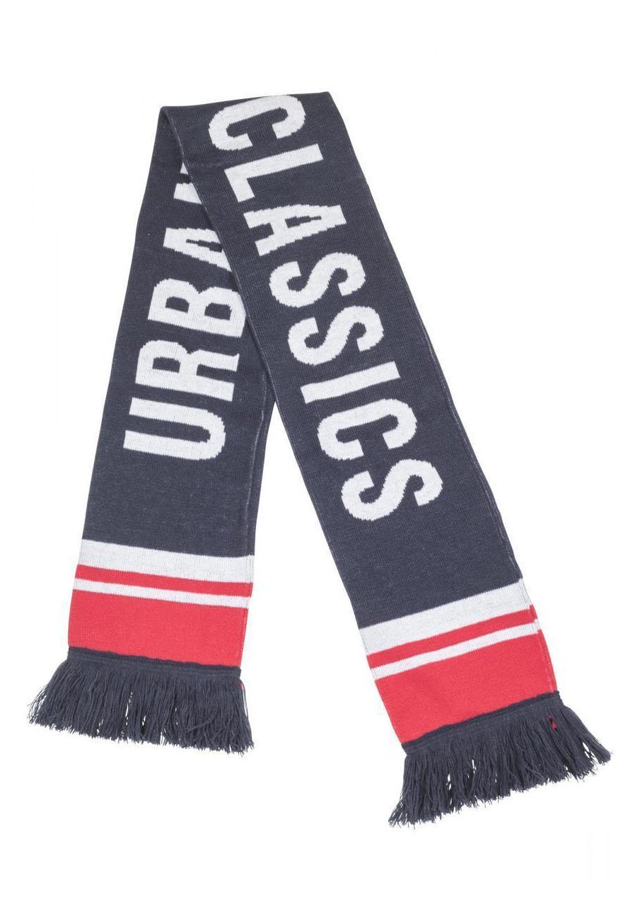 Шарф Urban Classics, цвет navy/red