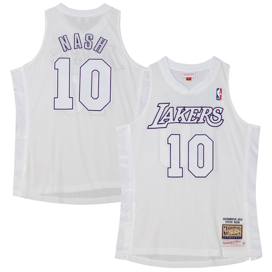 

Джерси Mitchell & Ness Los Angeles Lakers, белый