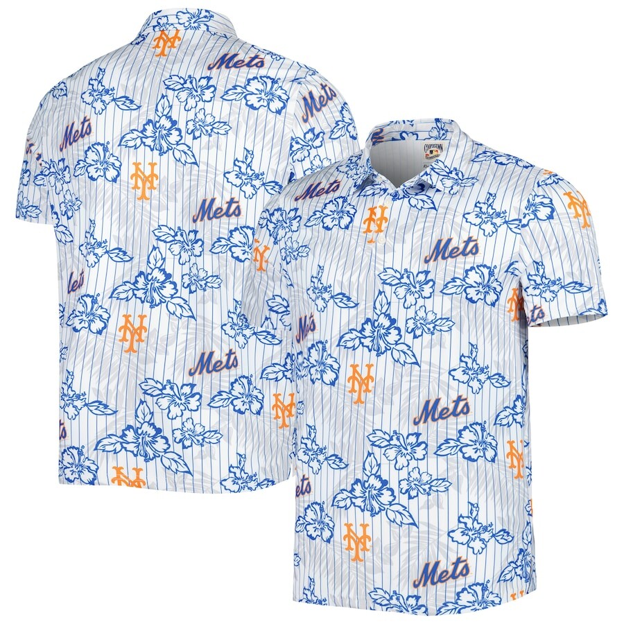 

Поло с коротким рукавом Reyn Spooner New York Mets, белый