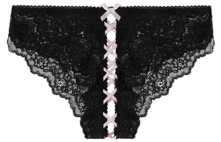 

Женские трусы Victoria's Secret, цвет Black (1-bar)