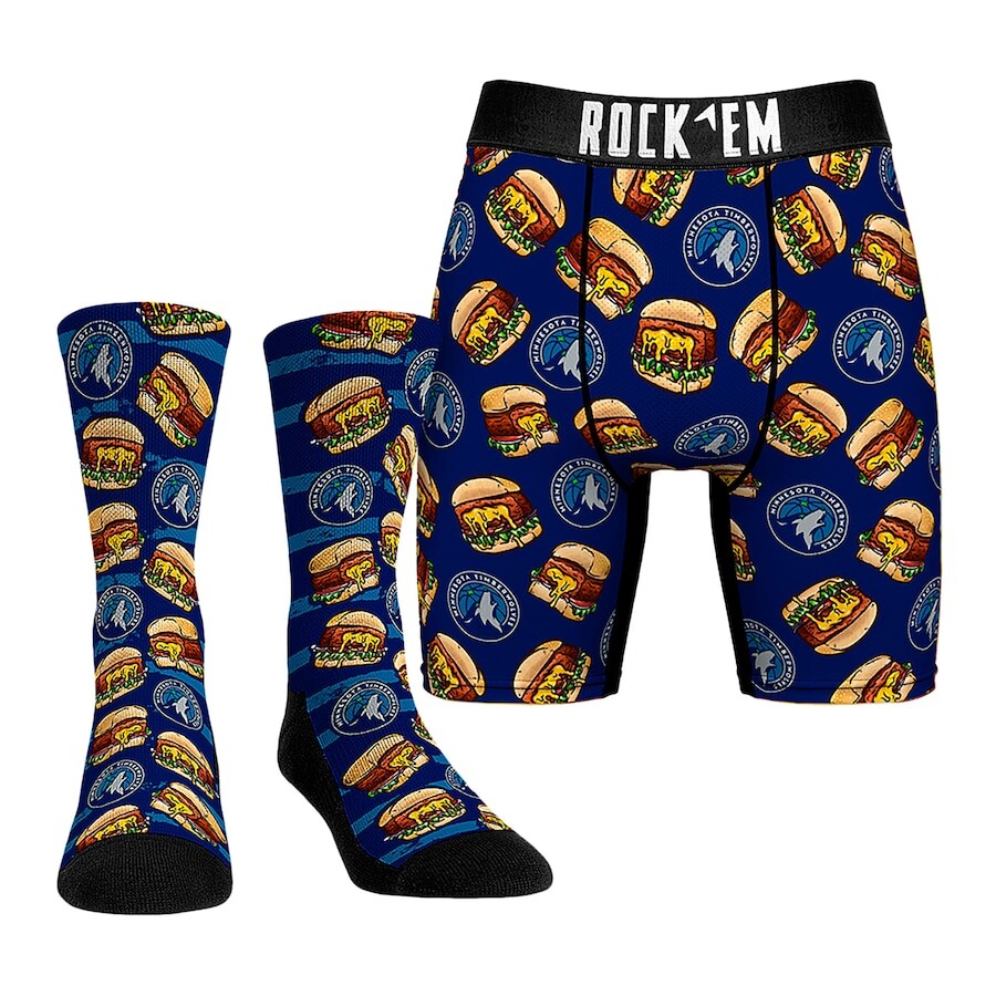 

Комплект нижнего белья Rock Em Socks Minnesota Timberwolves