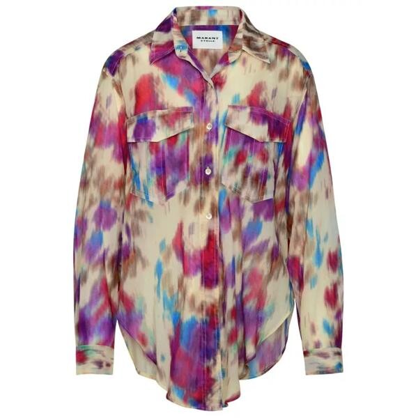 

Футболка ed cotton shirt Etoile Isabel Marant, мультиколор