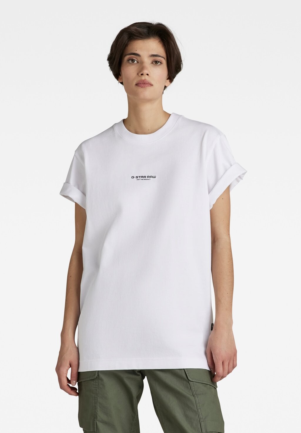 

Футболка с принтом CENTER LOGO LOOSE G-Star, белый