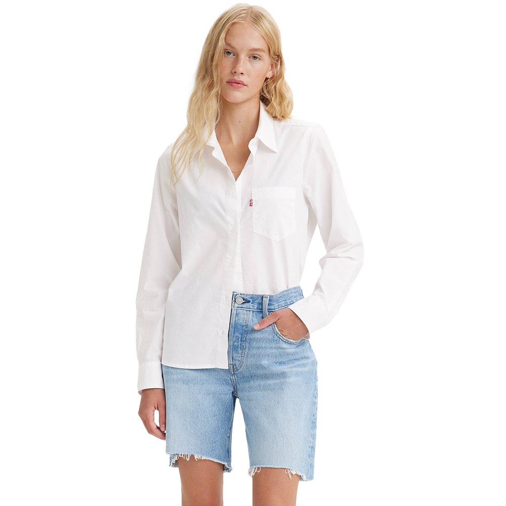 Блуза Levi´s Hemming, белый блуза levi s размер xs голубой