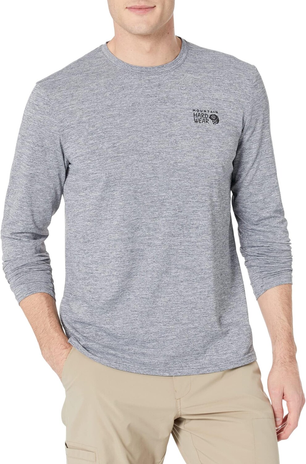 

Sunblocker с длинным рукавом Mountain Hardwear, цвет Foil Grey Heather