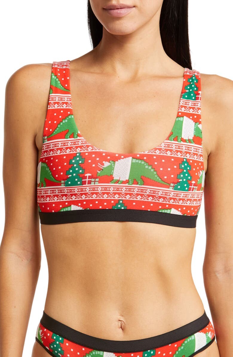

Бралетт с принтом MEUNDIES