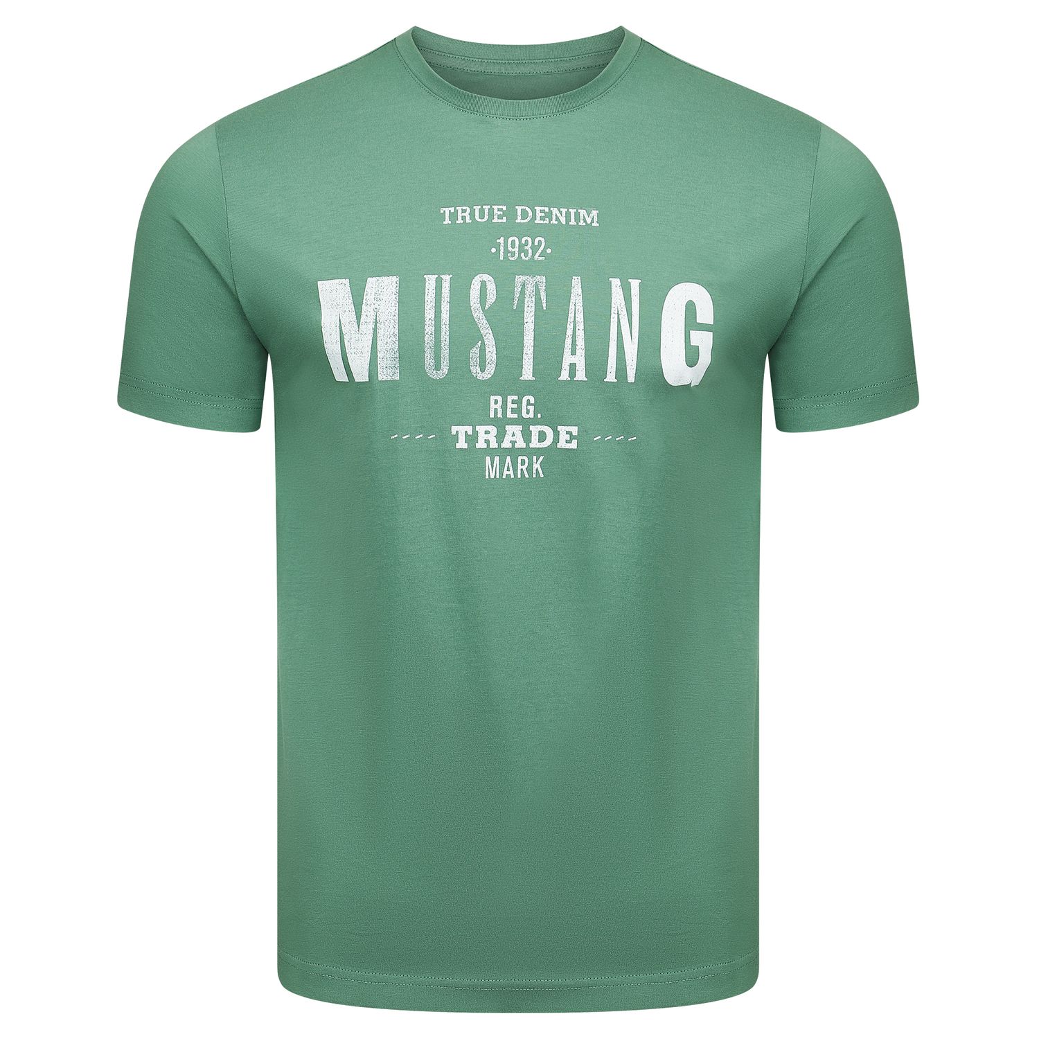 Футболка Mustang Print Tee Mustang, зеленый