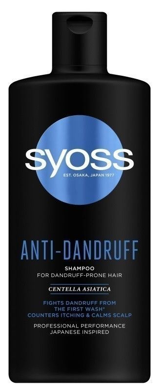 Syoss Antidandruff шампунь, 440 ml