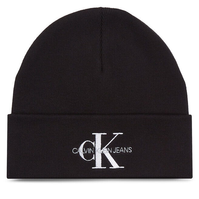 

Шапка Calvin Klein Jeans MonologoEmbro Beanie, черный