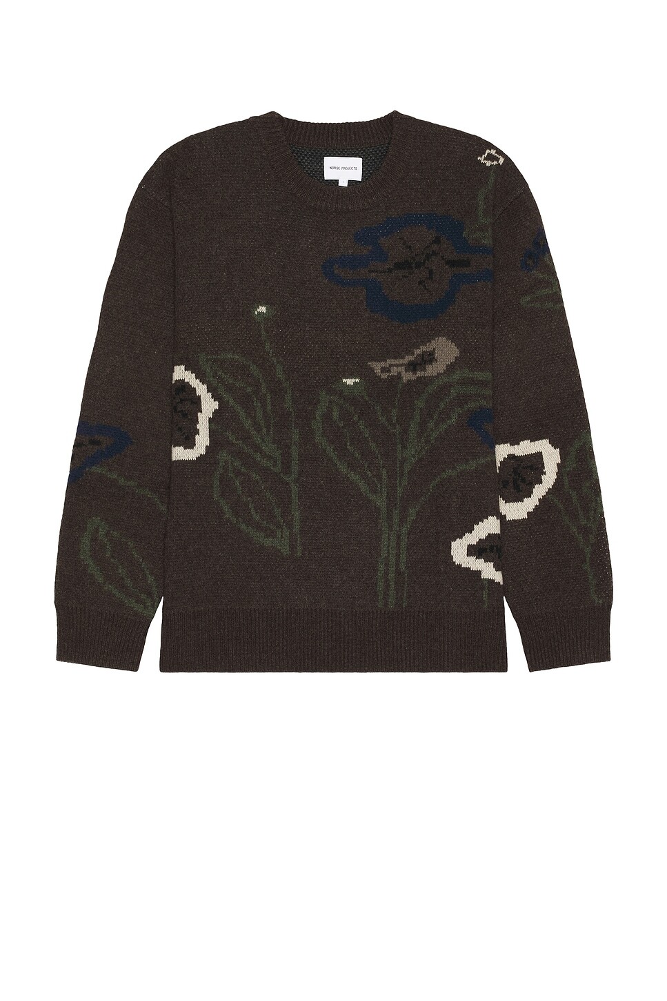 

Жаккардовый свитер с руной Norse Projects, цвет Espresso