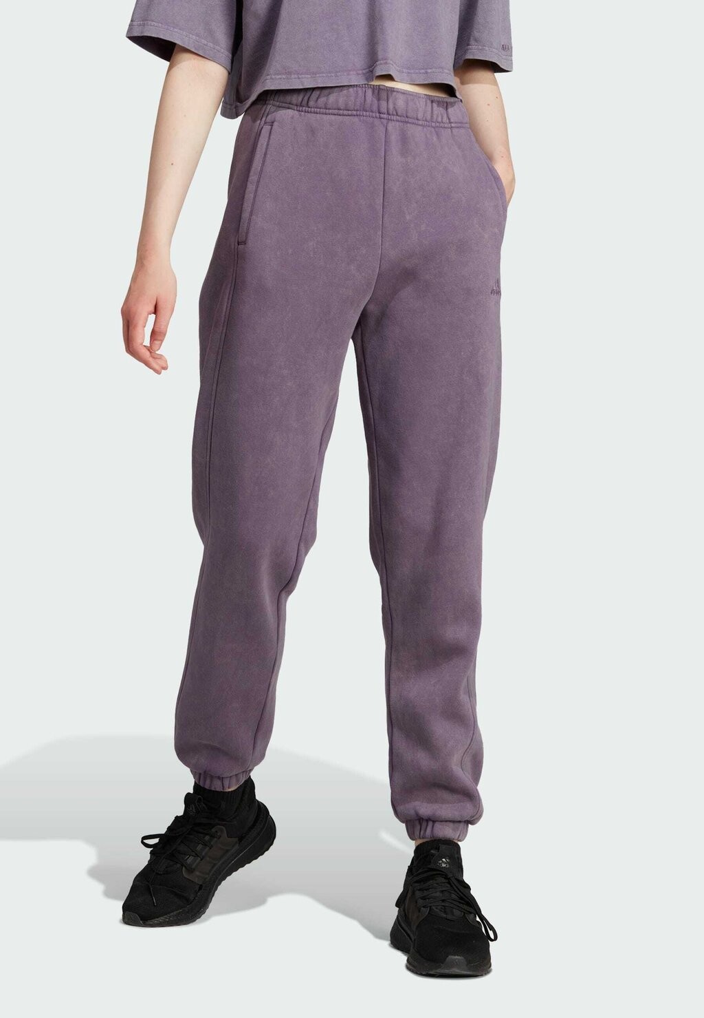 

Спортивные брюки ALL SZN WASHED adidas Sportswear, темно-фиолетовый