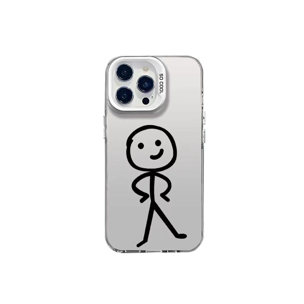 

Полюбуйтесь чехлом для телефона с медвежонком Surprise Bear, IMD-Charm Purple-Forked Stickman